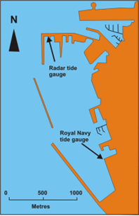 Map of Gibraltar